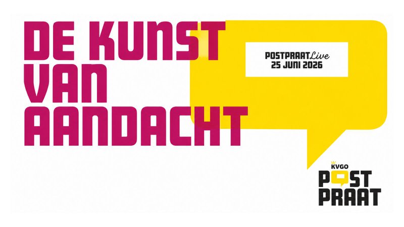 Nog enkele plaatsen beschikbaar voor live editie van PostPraat op 25 juni