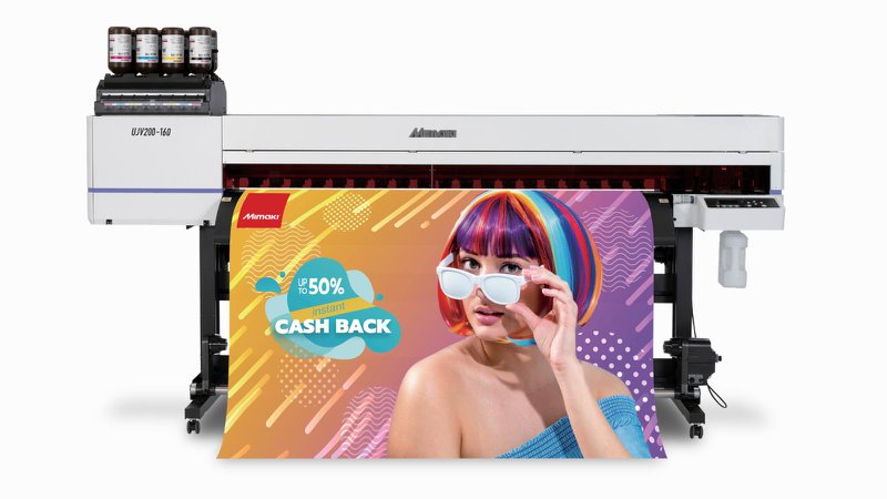 Mimaki lanceert UV-roll-to-roll printer UJV200