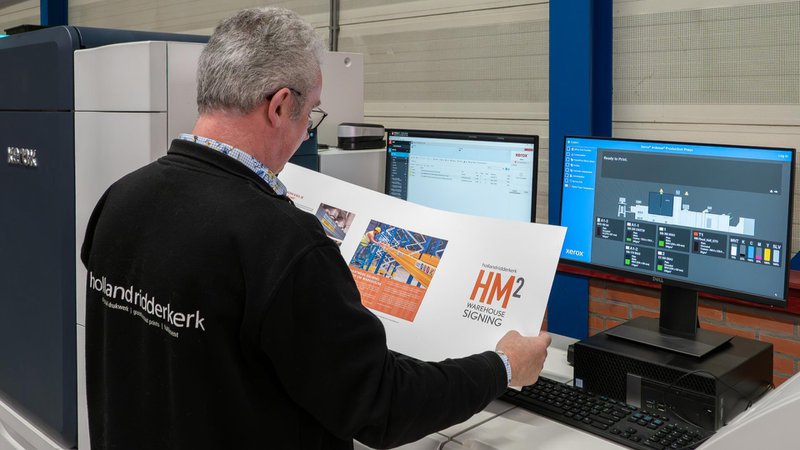 Hollandridderkerk vernieuwt productieomgeving met twee Xerox Iridesse-systemen