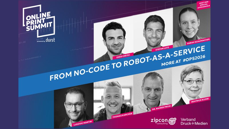 Van No-Code tot Robot-as-a-Service: nieuwe toevoegingen aan programma Online Print Summit 2026