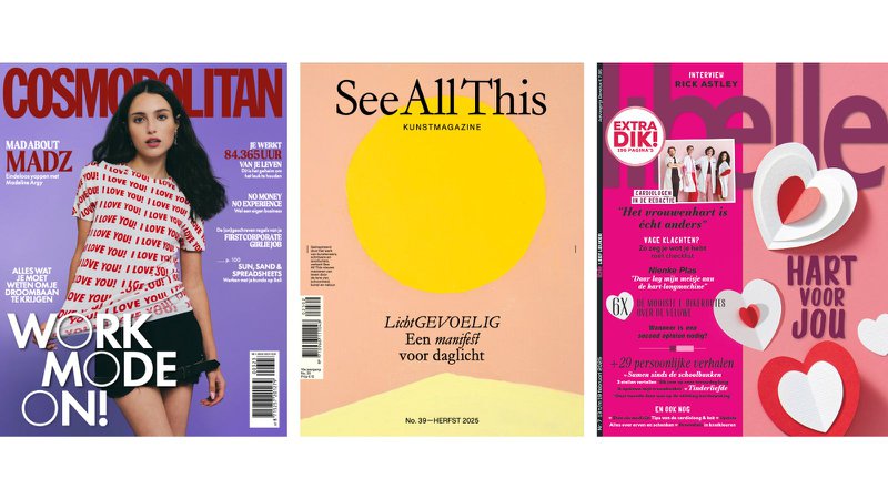 Cosmopolitan (Goud), See All This (Zilver) en Libelle (Brons) winnen Mercur Magazine Mediamerk van het Jaar 2025